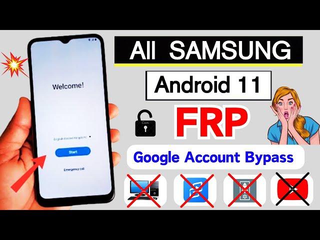 All Samsung Android 11 FRP Bypass 2024 | Google Account Unlock/Bypass | FRP Lock Remove