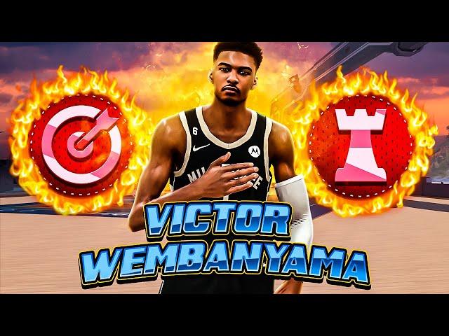 99 OVR 7'4" VICTOR WEMBANYAMA BUILD is UNGUARDABLE (NBA 2K23)