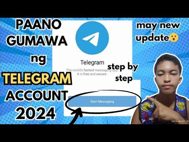 PAANO GUMAWA NG TELEGRAM ACCOUNT 2024 | HOW TO CREATE TELEGRAM ACCOUNT