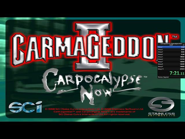 Carmageddon 2 speedrun in 2:05:46 [personal best]