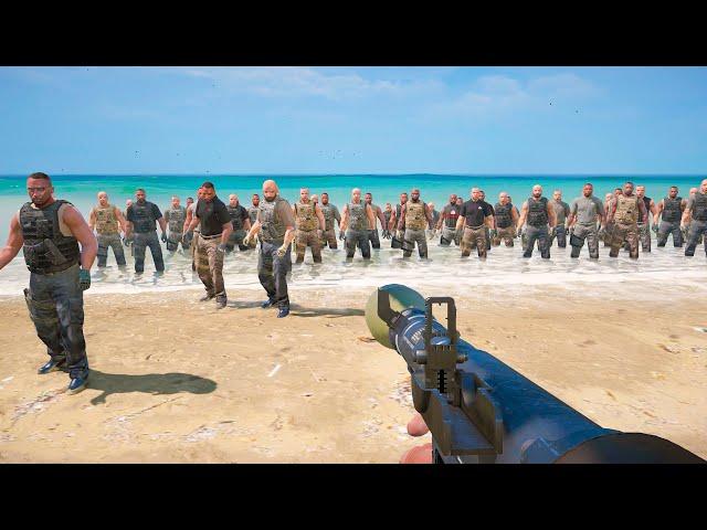 GTA 5 - Explosions vs NPC's Ragdolls Ep.5 | Euphoria Physics Ragdoll