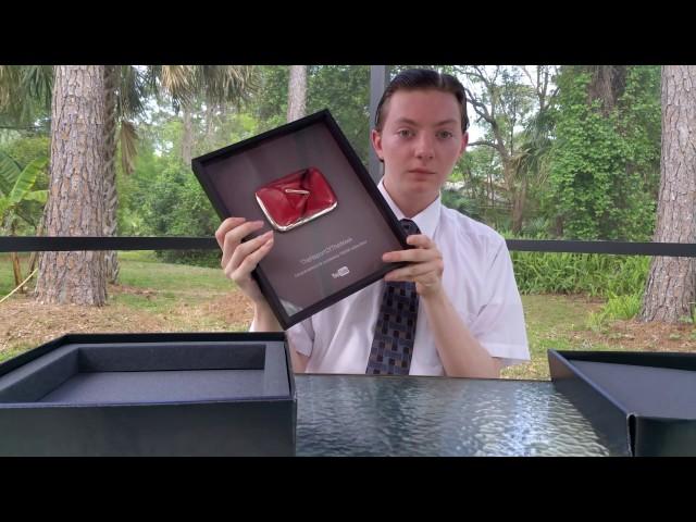 Youtube Silver Play Button Unboxing Review + Thank You