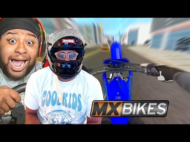 coolkid plays MX BIKES with @Gabe_9431 .. TOO FUNNY!