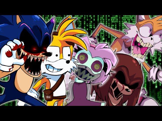Chasing - Origin of Sonic.EXE VS Tails but Everyone Sings HD Dialogue & 240FPS
