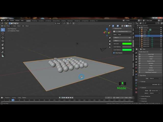 13 Blender Rigid body physic tutorial