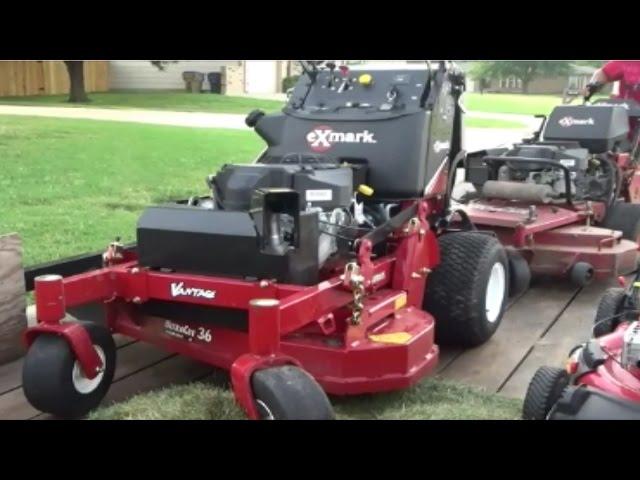 Does The Exmark Vantage Stripe Well, Lawn Care Vlog #41