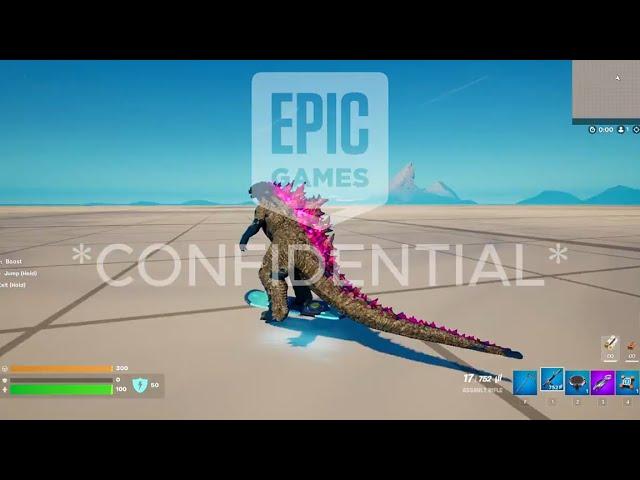 Fortnite Chapter 6 GODZILLA skin