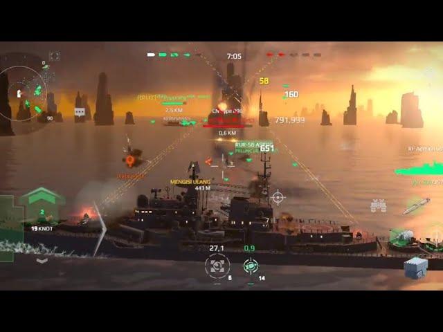 RF Admiral Ushakov VS CN Type 096 - Modern Warship