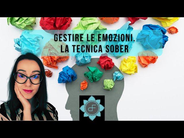 Gestire le Emozioni. La tecnica SOBER: un esercizio di Mindfulness.