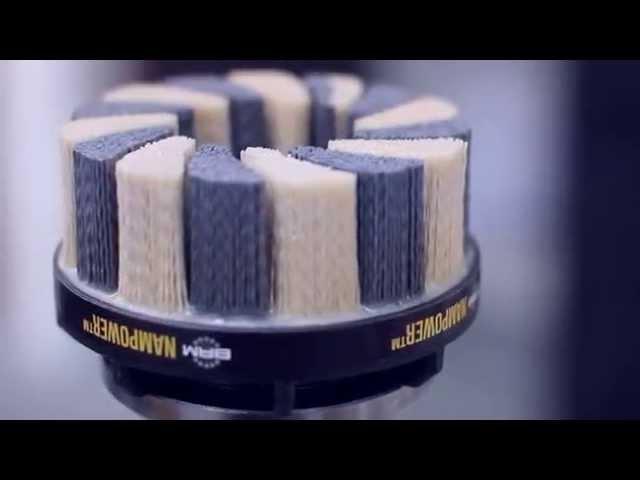 How To Automate Deburring & Finishing: Nampower Abrasive Disc Brushes