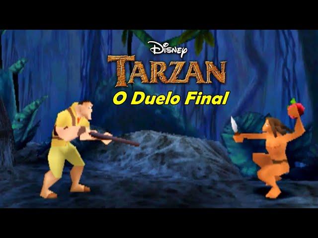  #Final Tarzan - O duelo contra o Claytão!! #tarzan #ps1 #retrogaming #jogosantigos