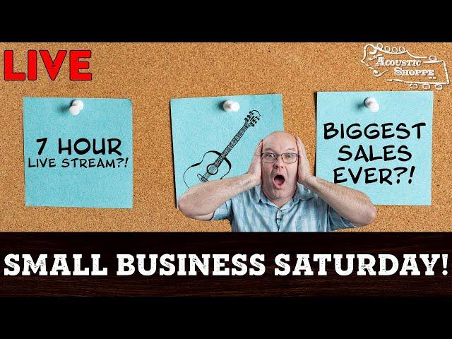 Small Business Saturday 2024 LIVE! | Our Biggest Sale of The Year!