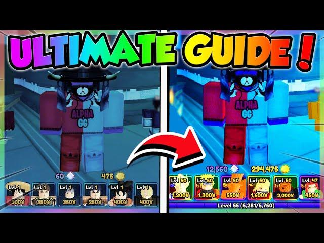 *ULTIMATE GUIDE* to Anime Vanguards!! (Roblox)