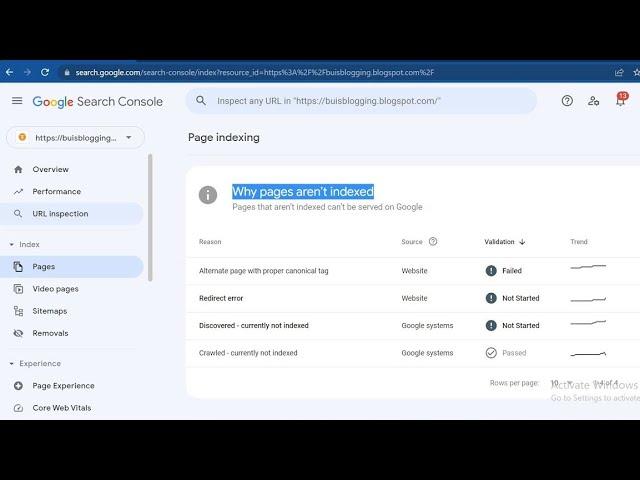 why your posts are not indexed in google search console || google indexing  problem SOLVED