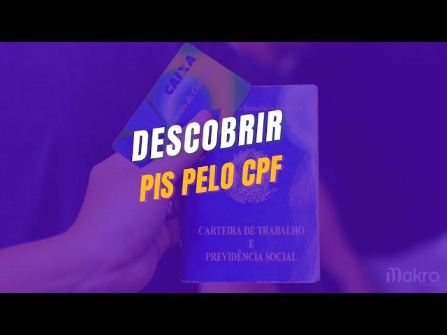 Como Consultar numero PIS pelo CPF