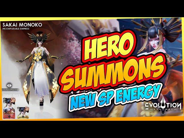 New SP Energy Hero Summons! SAKAI MONOKO | Eternal Evolution