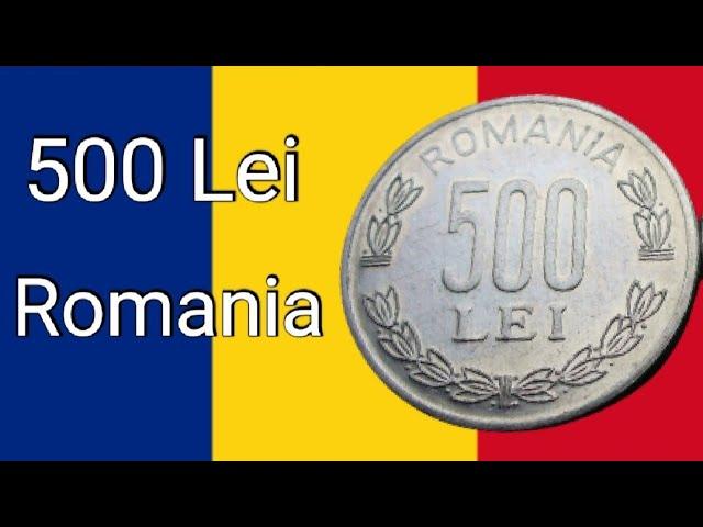 Romania 500 Lei 2000 coin value