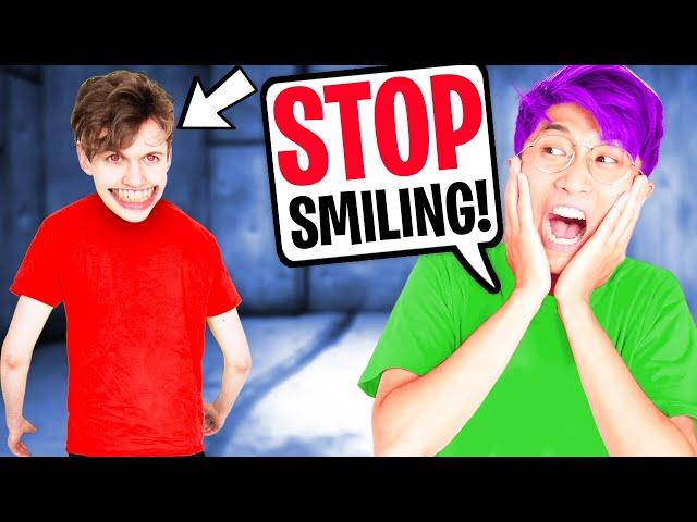 LANKYBOX Must SMILE In ROBLOX...OR ELSE! (CREEPY ROBLOX GAME!)