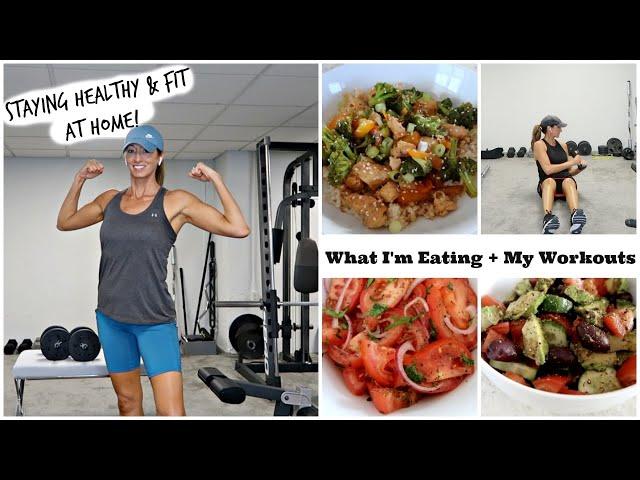 How Jen Does It Entire Body Workouts + What I Eat | How I'm Staying Healthy and Fit at Home