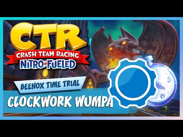 Clockwork Wumpa - Developer Time Trial  (1:55:31 vs 1:55:71) | Crash Team Racing Nitro-Fueled