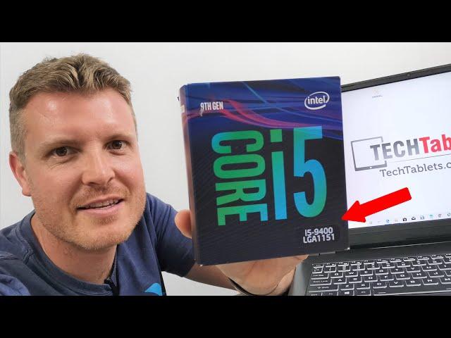 Upgrading My Laptop With A Core i5 9400 Desktop CPU!