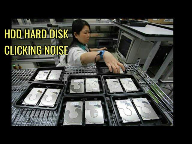 HDD HARD DISK CKICKING NOISE ACTUAL SOUND OF DEATH NETSAT HD