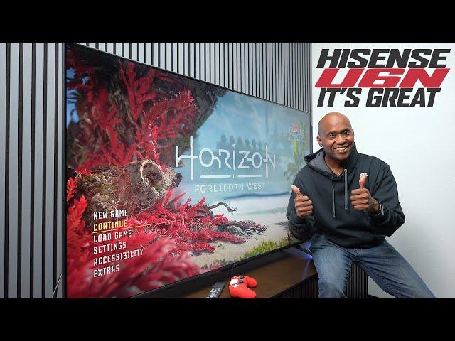 Hisense U6N Unboxing And  Gaming | It's Impressive For A Budget TV