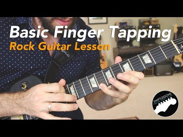 Beginner Finger Tapping Rock Guitar Lesson