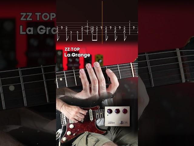 ZZ TOP - La Grange Tutorial & TABS