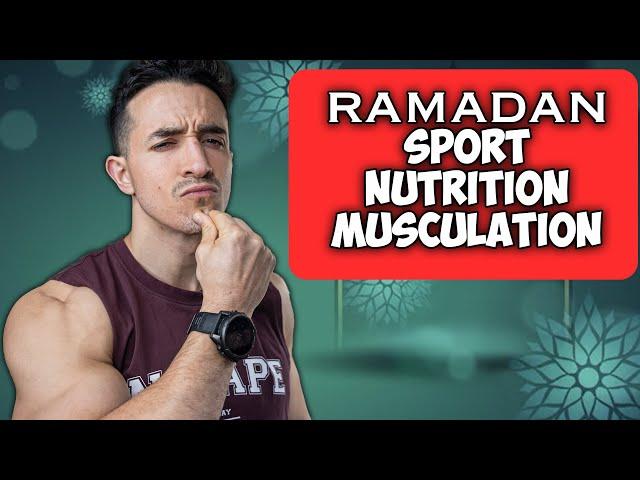 Ramadan: how to manage sport and diet?? 