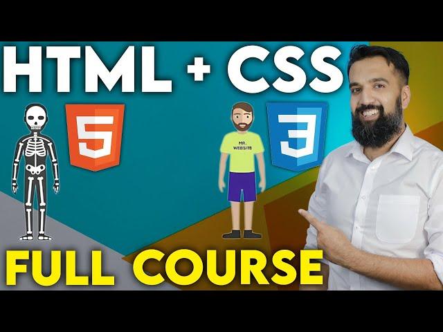 HTML & CSS Full Course for Free | Beginner to Pro