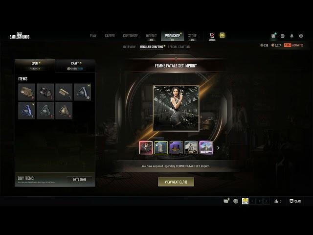 Opening Black Market 2023 X55 loot cache pack