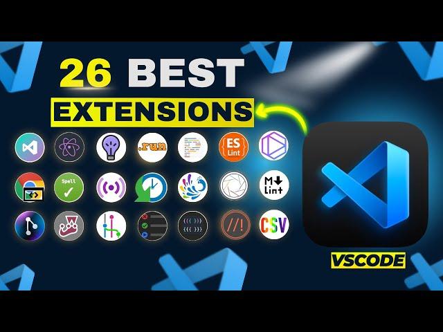 26 Best VSCode Extensions for 2024