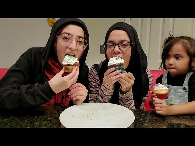 ‍Baking Episode #3: Maryam is baking Cup Cakes with her best friend Zeina & Master Cook Fatima 