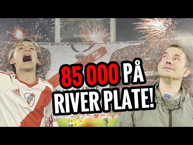 Går på River Plate-match: "Vem fan kan stå emot?"