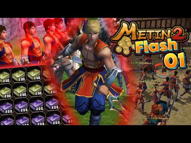 Metin2 Flash [01] - BESTER SERVER! - Serverstart: MASSIVES Exploiten!?