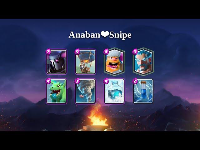 Anaban️Snipe | Balloon deck gameplay [TOP 200] | November 2020