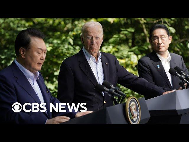 How U.S., Japan and South Korea plan to build up alliance