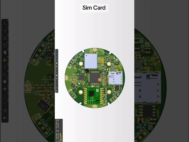 STM32 Microcontroller based ioT pcb design in Altium designer. LoRA , 4G LTE , BLE features. #foryou