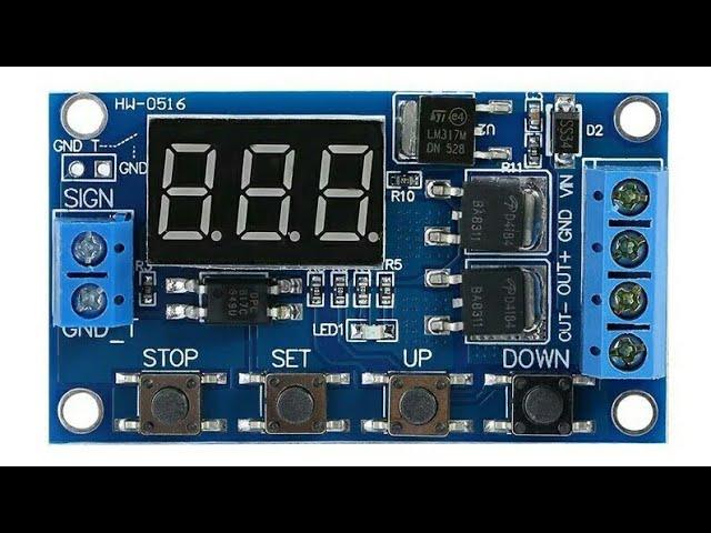 Настройка таймера XY-J04 для гору бокса. Из Китая Alixpress