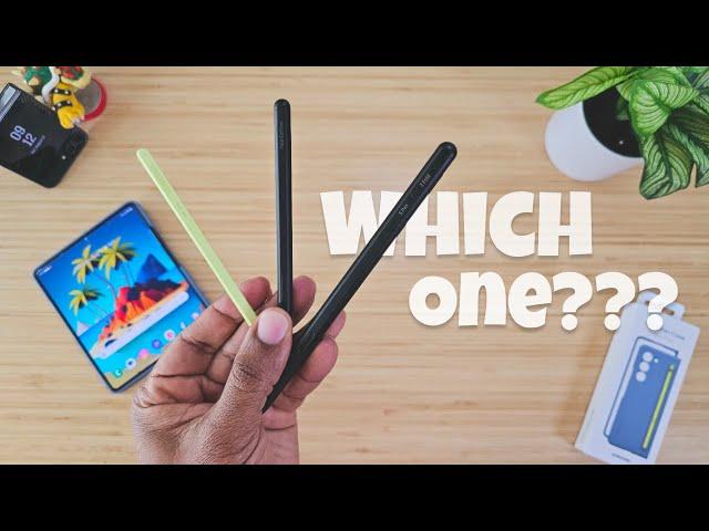 Which S Pen is Best For Galaxy Z Fold 5? Fold Edition, Slim, or Pro...