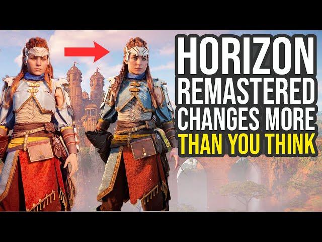 Horizon Zero Dawn Remastered Changes More Than You Think...