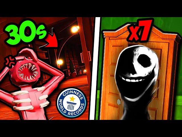 IMPOSSIBLE WORLD RECORDS in Roblox Doors!