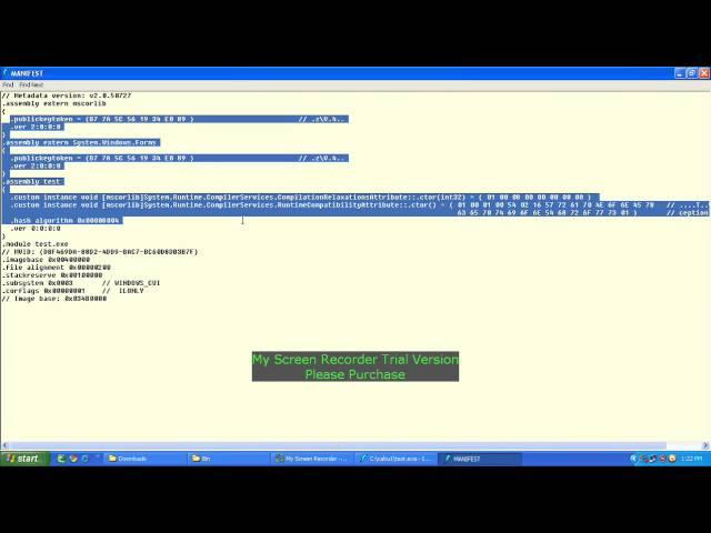 C# reverse engineering using Ildasm tool - Biz Astral Technologies