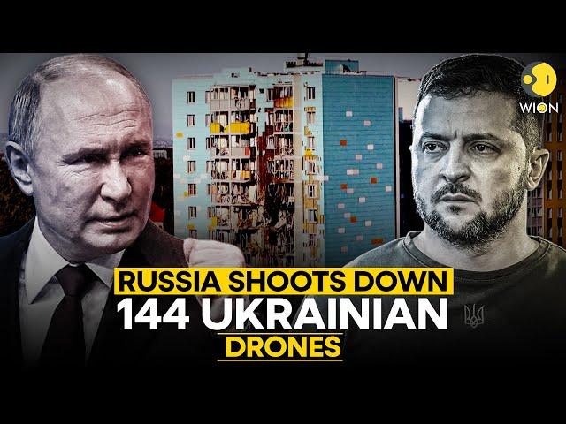 Russia-Ukraine War: Russia shoots down 144 Ukrainian drones launched overnight | WION Originals