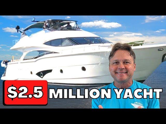 Delivered $2.5 Million Luxury Yacht