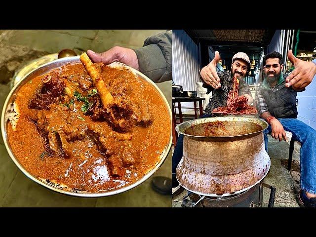 सिगड़ी पे बना HUKUM का देसी मटन जिसे खाकर मिले सर्दी में भी गर्मी का एहसास  very delicious