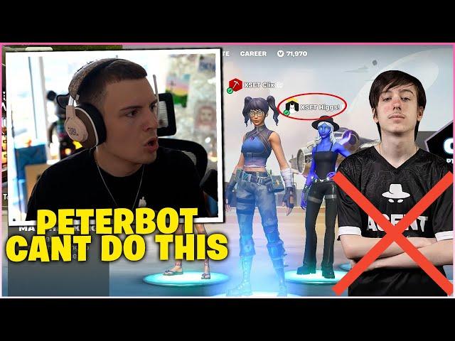 CLIX *DROPS* PETERBOT & GOES INSANE With His TRIO In PROS ONLY TOURNAMENT!