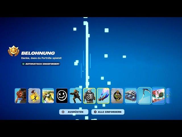 Viele GRATIS OG Items für Jeden in Fortnite (OG Battle Pass Chapter 1 Season 1)