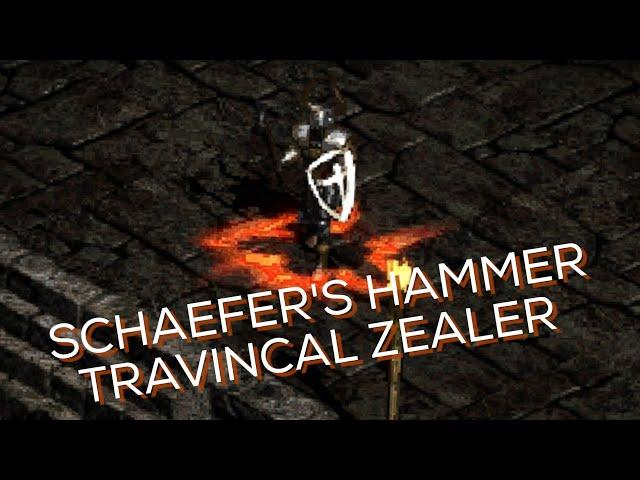 Travincal Schaefer's Hammer Zeal Paladin : Diablo 2 Resurrected